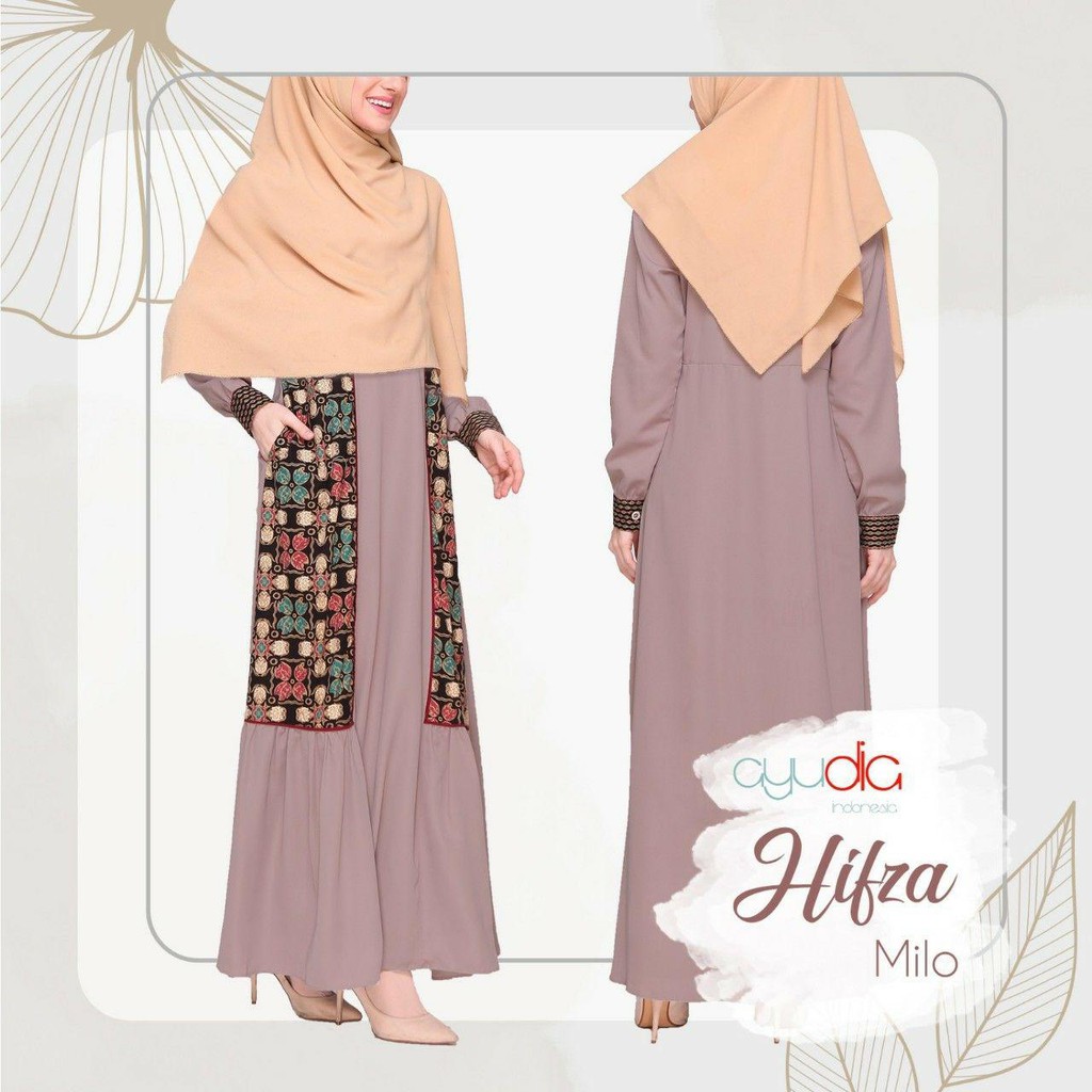 Gamis Wanita - Hifza Dress Ayudia