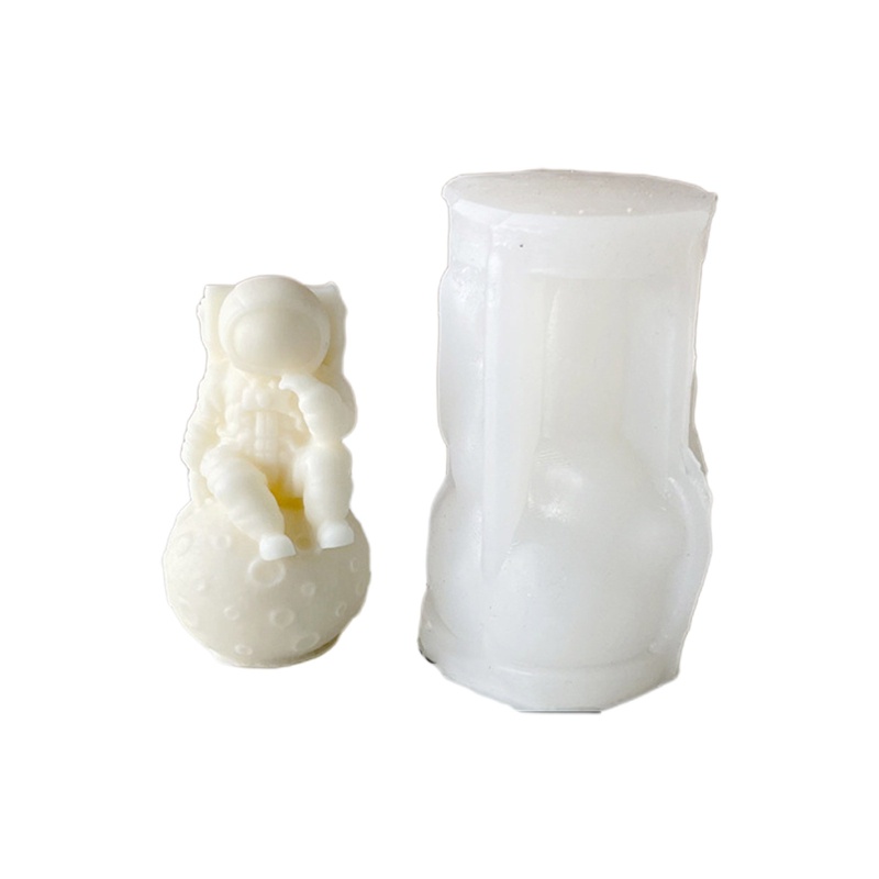 Siy Cetakan Resin Epoksi Bentuk Astronot 3D Untuk Membuat Perhiasan DIY