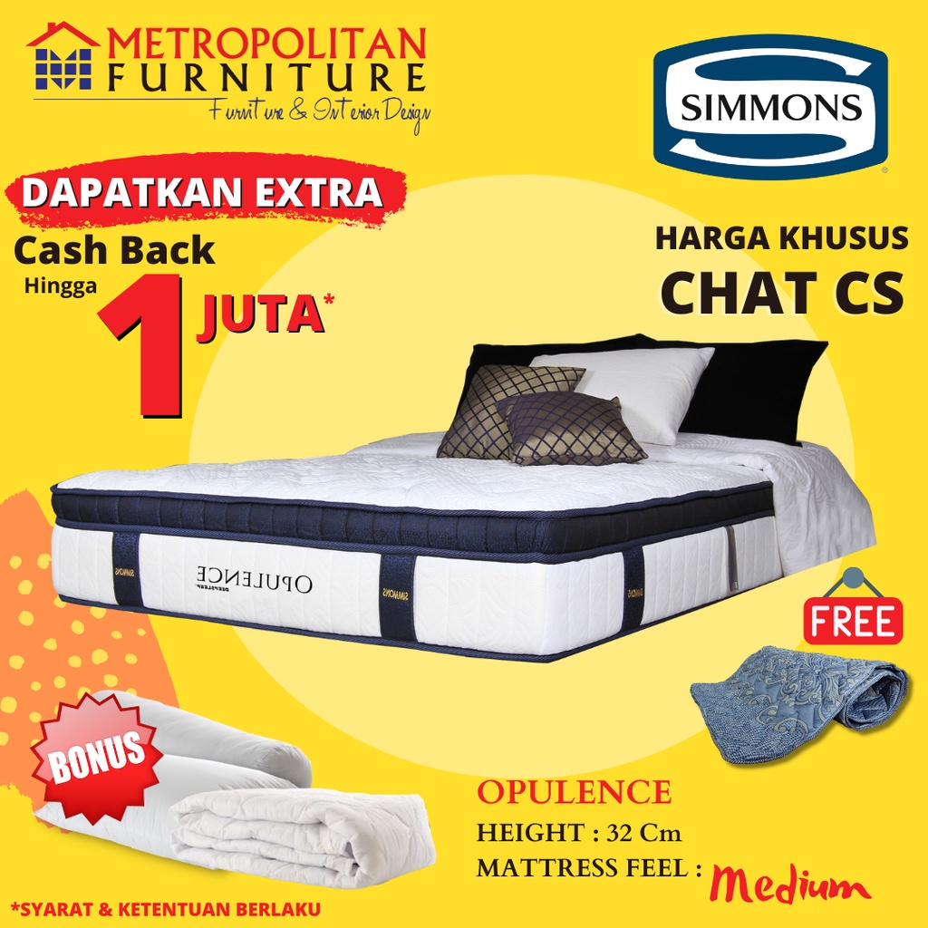 Kasur SIMMONS Springbed Opulence / Kasur Spring bed Simmons Matras