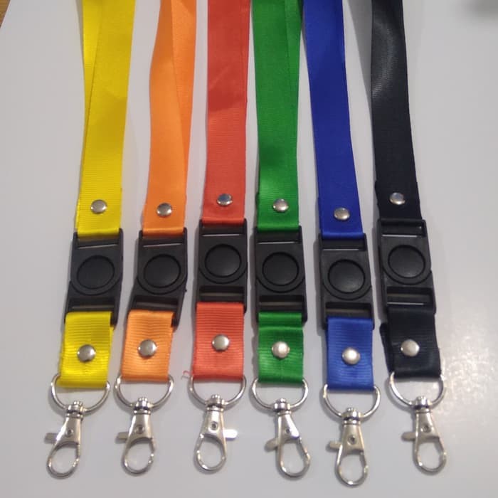 Tali id card Lanyard Nilon 2cm