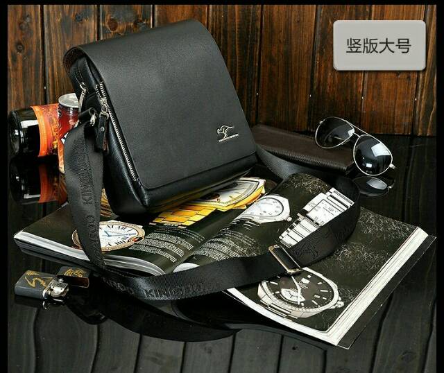 Tas Selempang Kangaroo Tas Kulit Import Pria