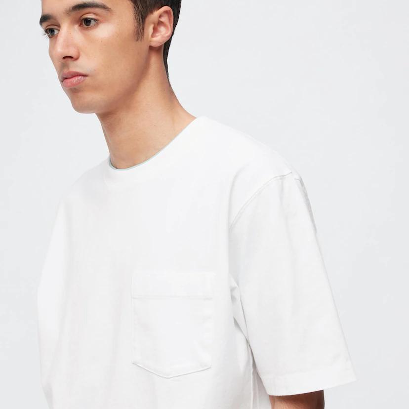 Uniqlo Pocket Oversize T shirt-4