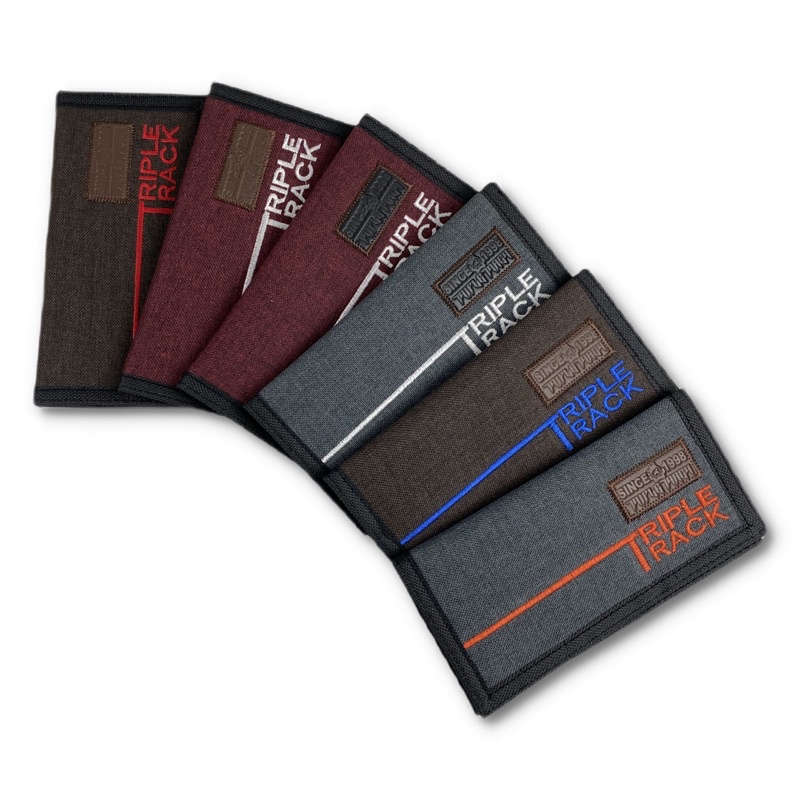 DOMPET PRIA PANJANG LIPAT 2 KANVAS TRIPLE TRACK DOMPET PRIA PANJANG MURAH DOMPET PRIA KAIN BORDIR DOMPET COWOK PANJANG DOMPET COWOK MURAH DOMPET LIPAT CASUAL DOMPET COWOK MURAH