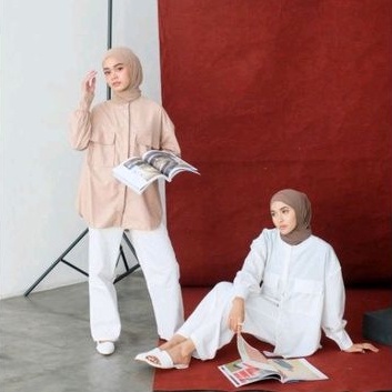 Eveseitch - Nadhin Shirt - Kemeja Wanita