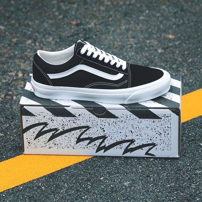 VANS OLDSKOOL VAULT OG LX BLACK/WHITE ORIGINAL 100% ( SPRING SUMMER '20 )