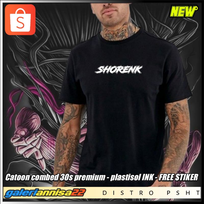 KAOS SHORENK SIMPLE ELEGAN (KODE A1)