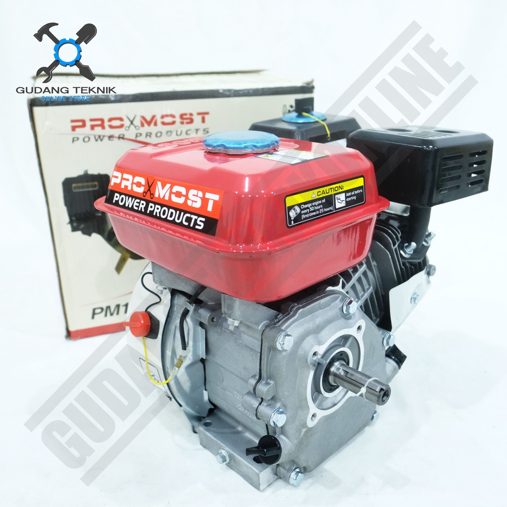 Engine PROMOST PM160 5.5 Hp / Mesin Penggerak 4 Tak 5.5Hp - Engine Gasoline Bensin PROMOST PM 160