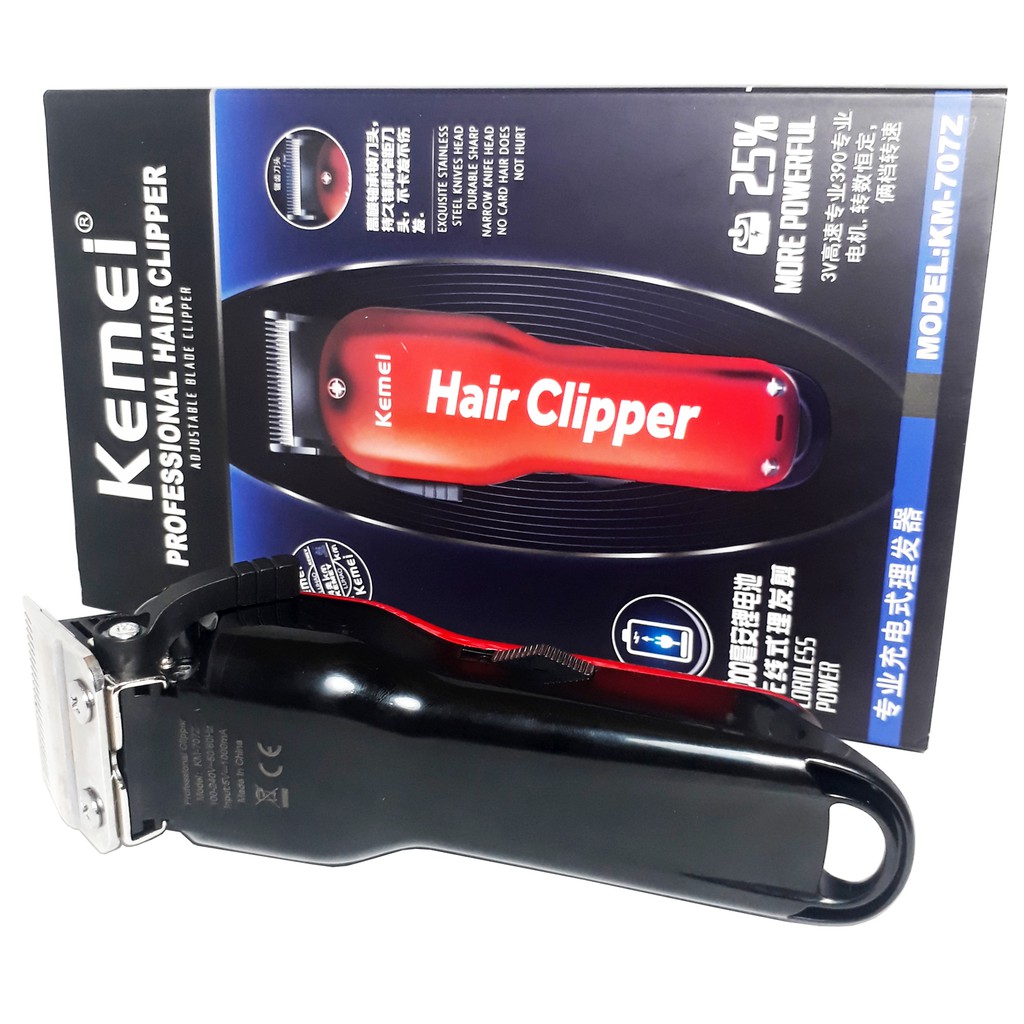 Kemei KM-707Z Alat Cukur Rambut Hair Clipper Cordless