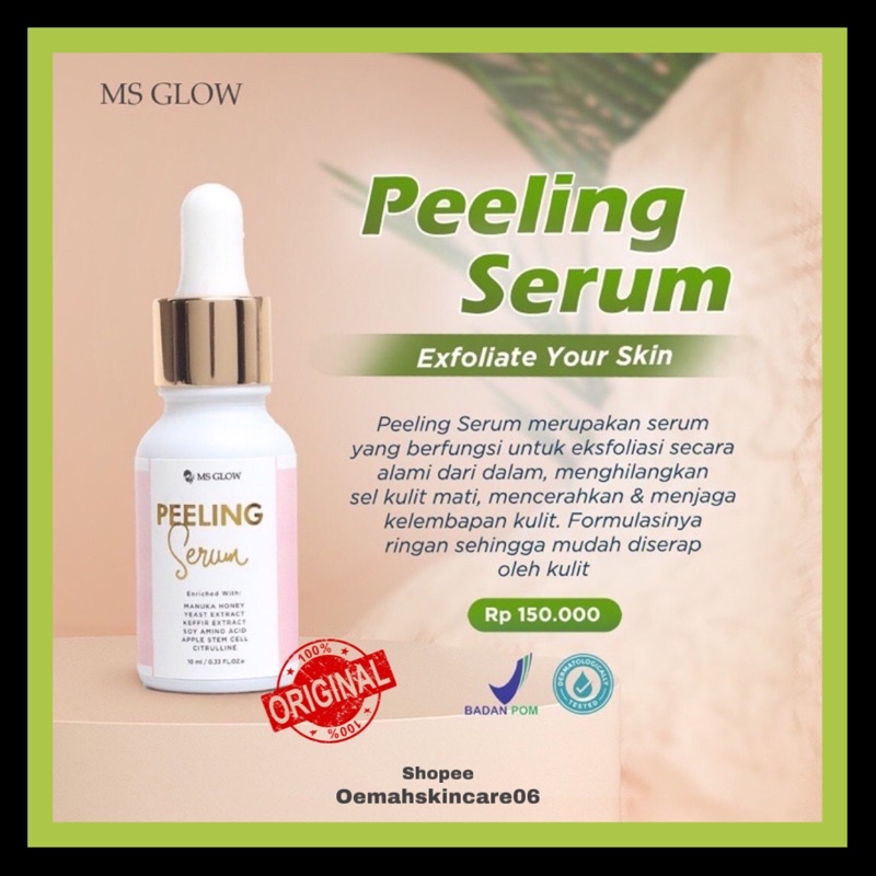 MS GLOW PEELING SERUM 10ML