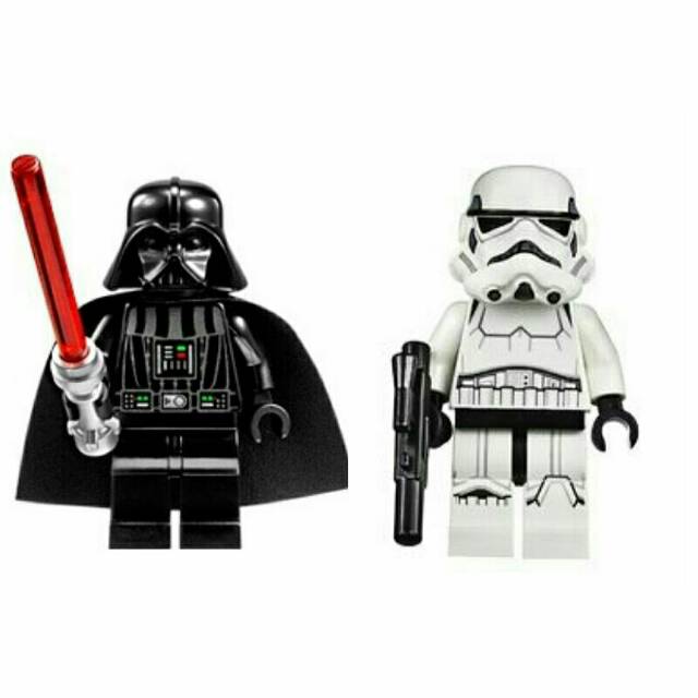 Gelang Lego couple stromtrooper & darth vader