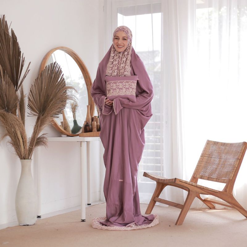 mukena terusan dewasa shireen jumbo allutfaseries