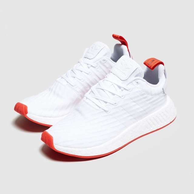 nmd r2 white and red