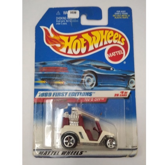 Diecast Hot Wheels TEE D OFF 1999 FIRST EDITIONS #8 of 26 Cars Old HW Hotwheels Mobil Mainan Anak