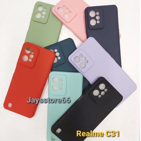 Case TPU Macaroon Warna Warni Realme C31