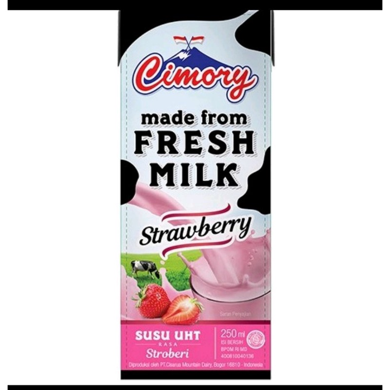 

Susu Cimory UHT Freshmilk 250 ml