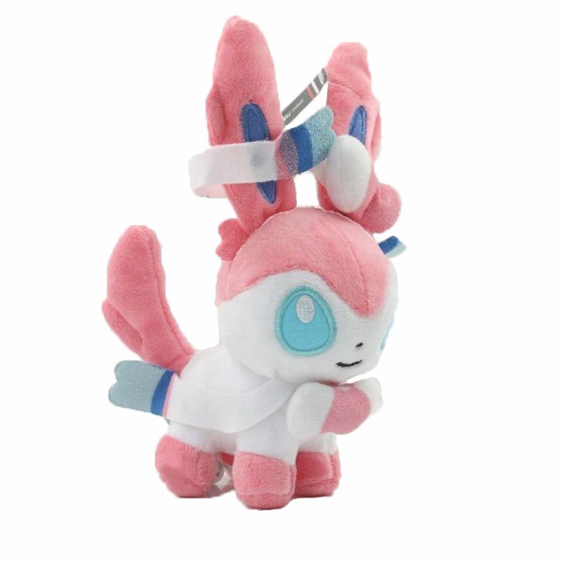 13cm Mainan Pokemon Plush Toy Doll Eevee Leafeon Umbreon Jolteon Collection Gifts Boneka