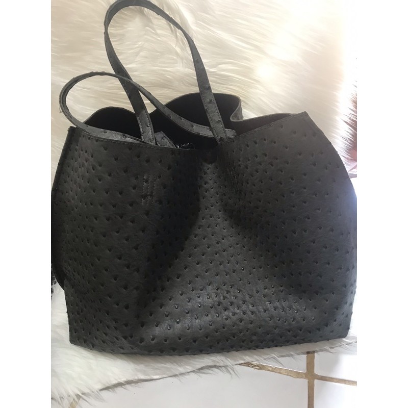 tote kulit burung asli