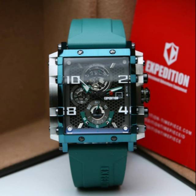JAM TANGAN EXPEDITION COWOK E 6757 ORIGINAL