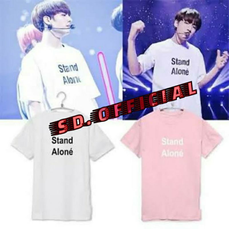 Kaos T-shirt Bangtan Jungkook Stand Alone'