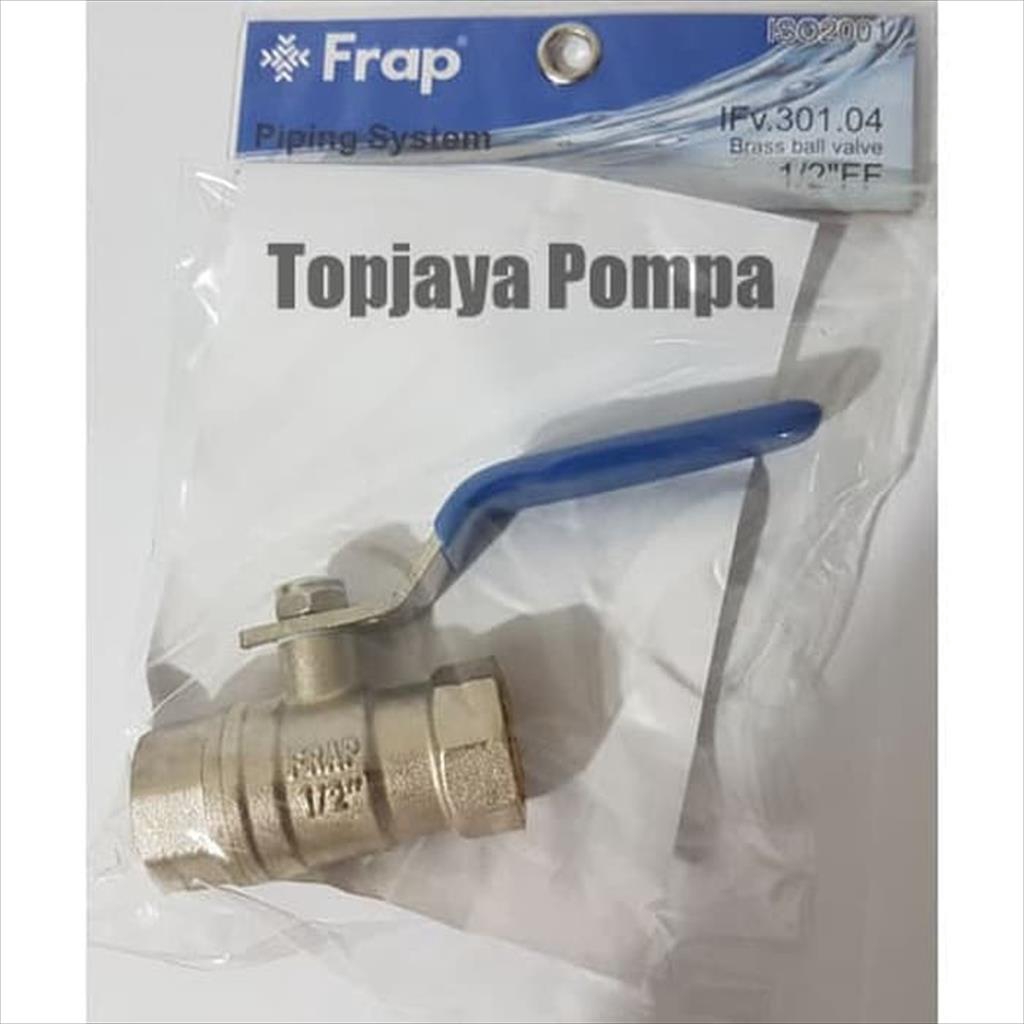 BALL VALVE BRASS FRAP 1/2&quot; IFv.301.04