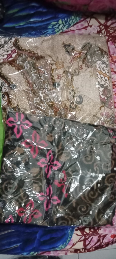 Atasan Batik Dolby Dolbi Dobby Doby Tenun Sutra Tulis Halus Katun Atbm Baron ,sarombit Atasan