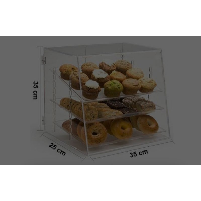 akrilik rak roti/ kue