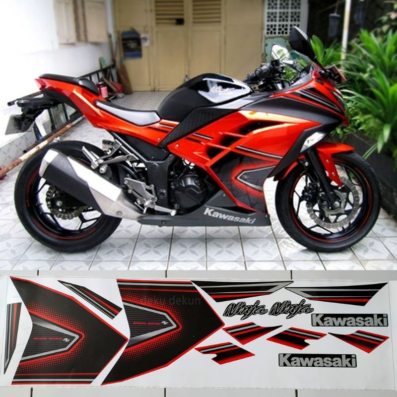 striping ninja 250 fi se / striping ninja 250 fi se orange / striping ninja 250 fi 2014 se orange / 