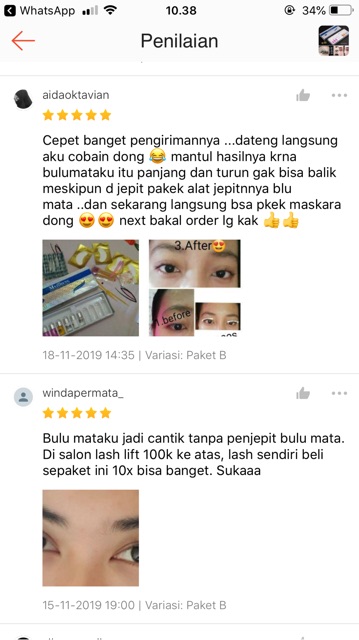 Paket Keriting Bulu Mata / Lash lift / Obat Keriting Bulu Mata