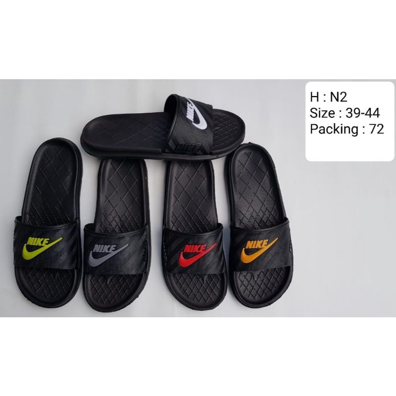 Sandal Selop Pria Sandal Slide Pria Sandal Sport Pria Selop Cowok Sandal Karet Import