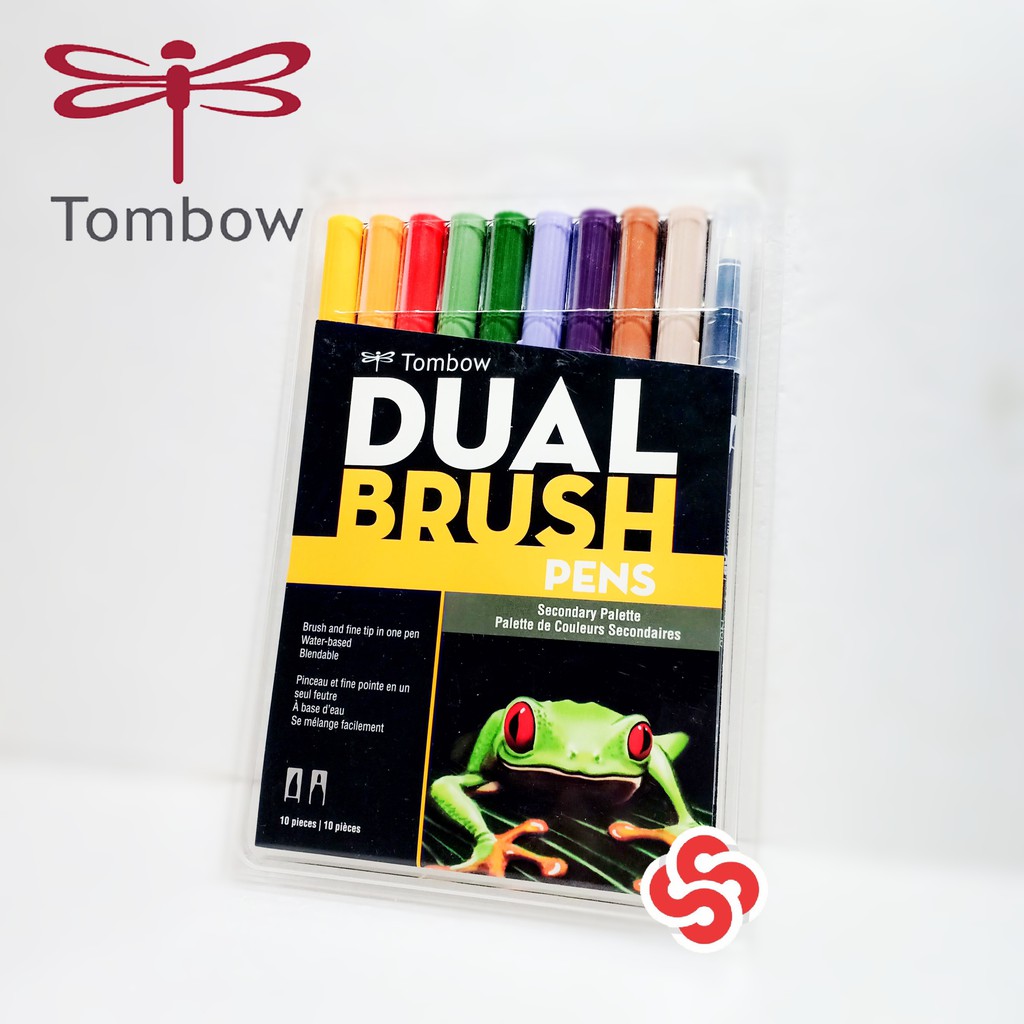 

Tombow Dual Brush Pen Set 10 Colors - SECONDARY