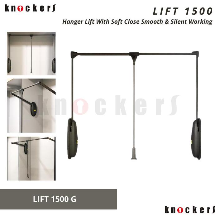 HANGER LIFT WITH SOFT CLOSE / LIFT 1500 / KNOCKERS INDONESIA