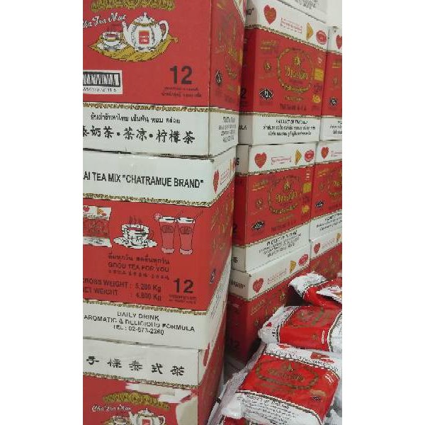 

CTD BTP THAI TEA MIX CHATRAMUE BRAND 400grams 7BR Y