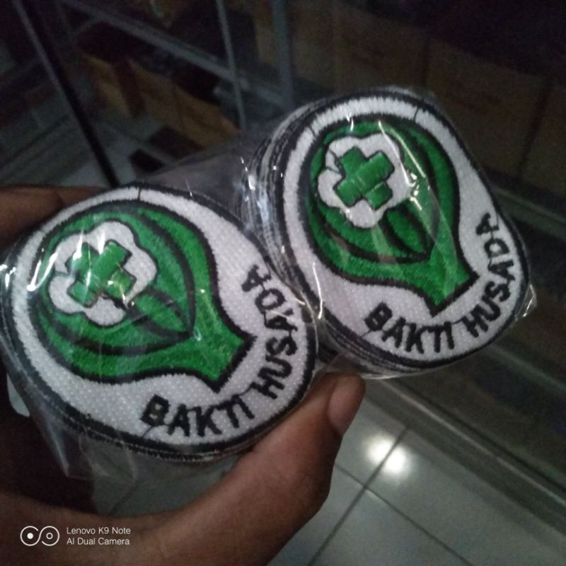 badge Bakti Husada 100 biji bordir full