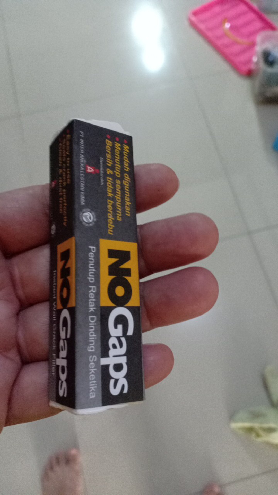 No Gaps Penutup Retak Rambut Tembok / No Gap Penutup Retak Pada Tembok