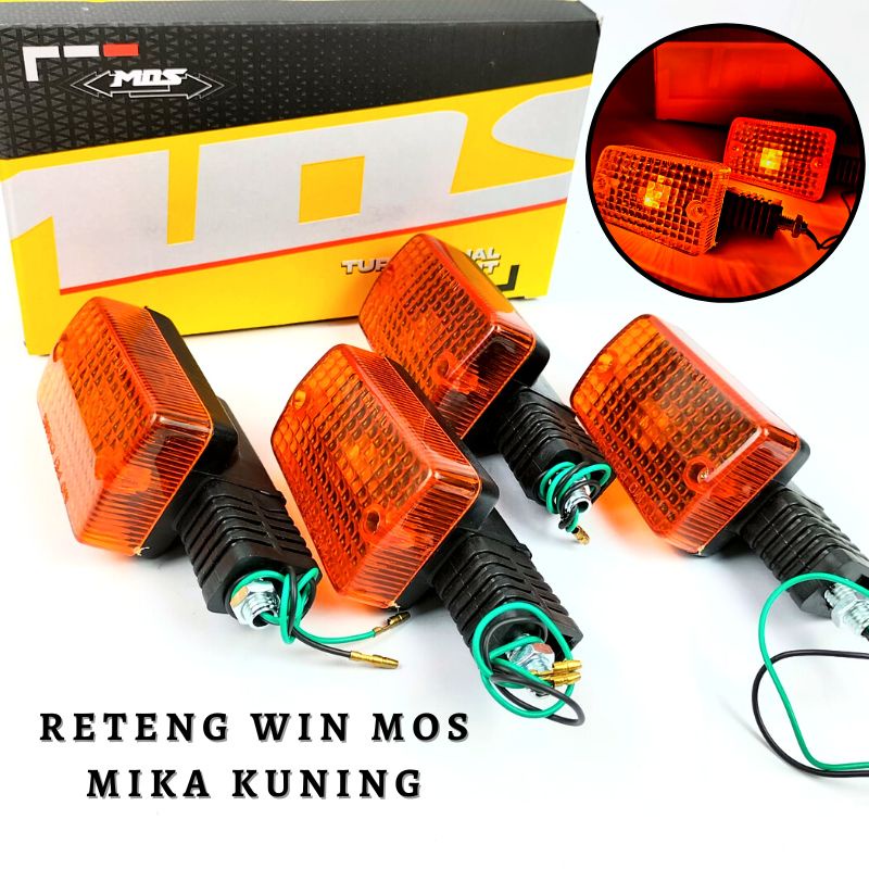 SEIN RITING HONDA WIN C700 C800 MOS ORIGINAL RETENG WIN WHITE YELLOW MOS C700 C800