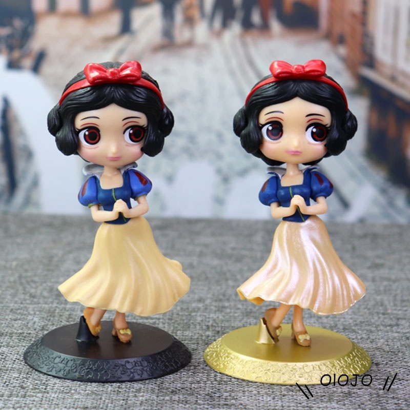 Boneka Action Figure Kartun Princess Lucu 4 Desain Untuk Dekorasi Topper Kue - ol