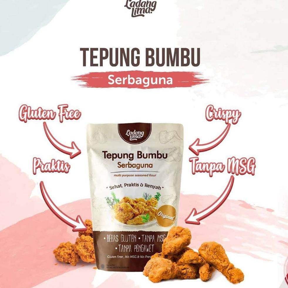 

HOT SALE Ladang Lima Tepung Bumbu Sehat Serbaguna 150gr