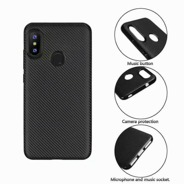 Soft Case Fiber Xiaomi Mi A2 Case Fiber Armor