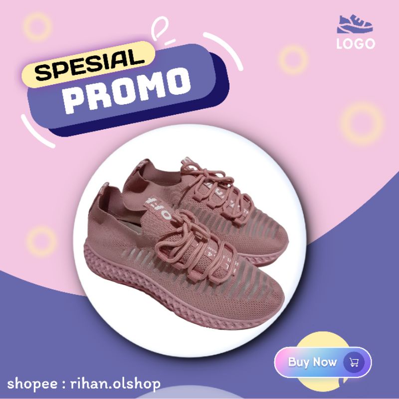 sepatu sneaker wanita korea import