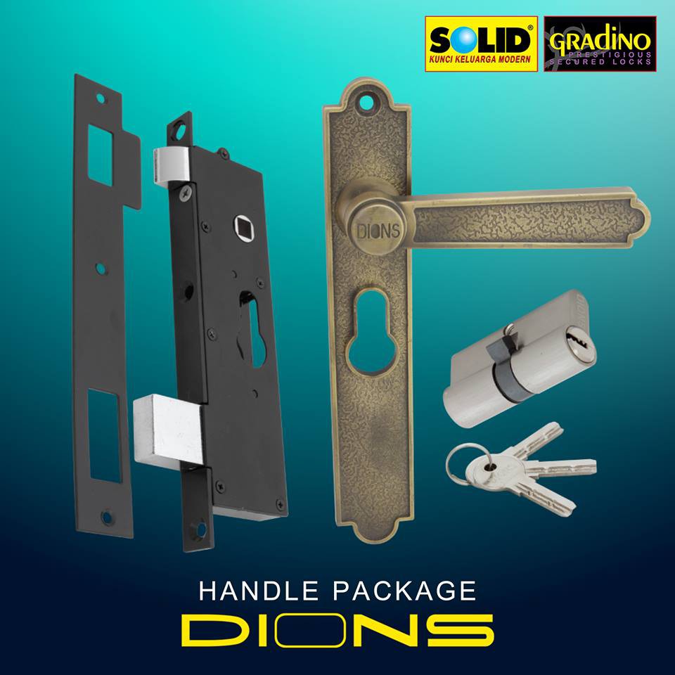 DIONS HANDLE PINTU KAWAT NYAMUK (KASSA) SSDL 820-25 A