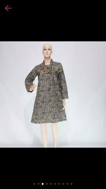 Atasan Tunik Batik Wanita Kawung Dsc04760