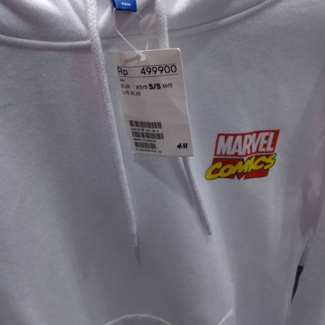 marvel h&m hoodie