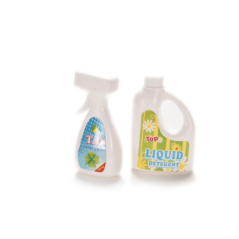 【beautifulhome12.id】7 Pcs/Set Fashion Kitchen Cleaning Supplies Doll Accessories Kid Play House Toy