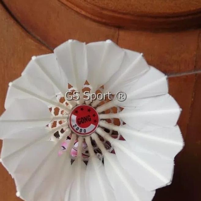 ✫ COCK/SHUTTLECOCK BADMINTON GONG 2000 MERAH ORIGINAL ❋