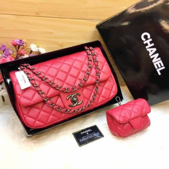 Tas Batam Mom And Kids - Merah