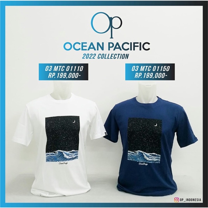 kaos OP ocean pacific original new produk