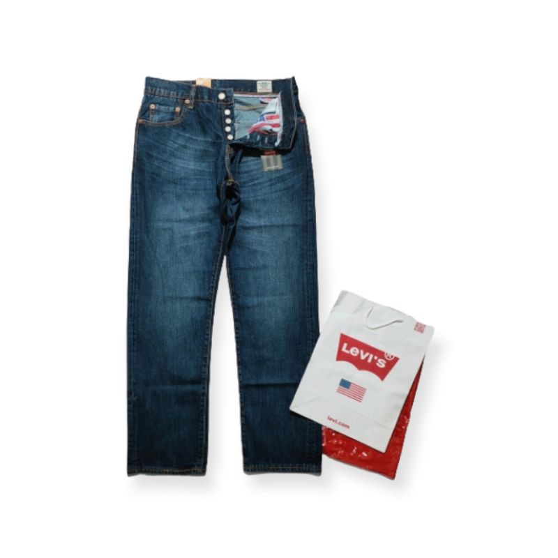 Celana Jeans Panjang Pria / Levis 501 Original