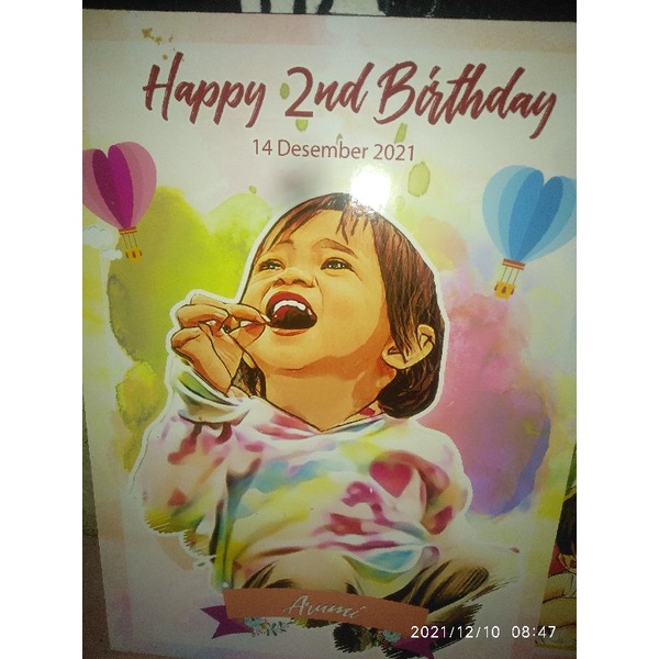 edit foto custom papan mdf