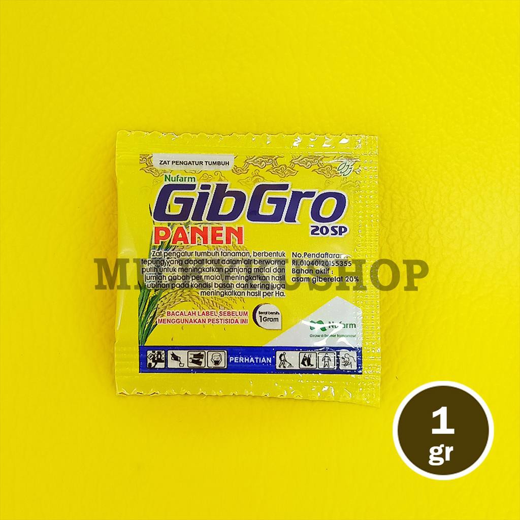 GIBGRO 20 SP 1 GRAM PER SACHET ZPT  ASAM GIBERELAT