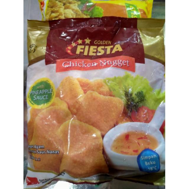 

Golden Fiesta chiken nugget 500gr